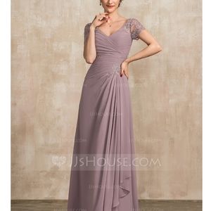 JJ's House floor length chiffon dress Brand New
